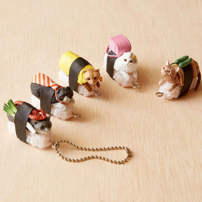 Sushi Cat Keyring Blind Box Vol. 1