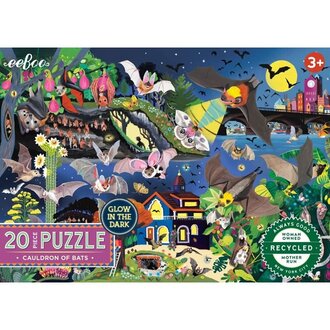 eeBoo Eeboo Cauldron of Bats 20pc Jigsaw Puzzle