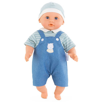 Corolle Calin Mael Bear Overalls Doll