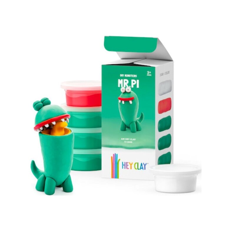 Hey Clay Monsters: Mr. Pi