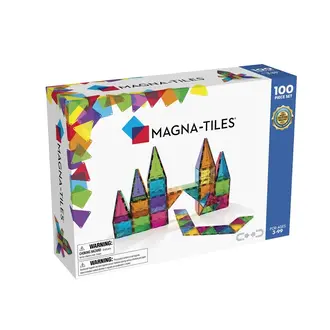 Magna-Tiles Clear Colors 100pc Set