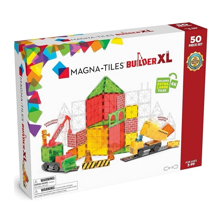 Magna-Tiles Builder XL 50pc Set