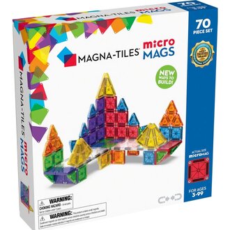 Magna-Tiles + MicroMags 70pc Set