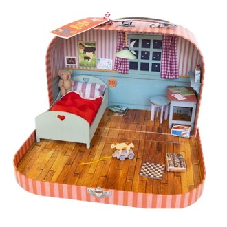Sam & Julia Mouse Mansion To Go Kid’s Room Suitcase