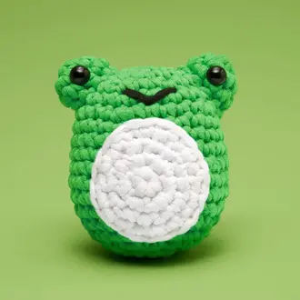 The Woobles Henri The Frog Crochet Kit