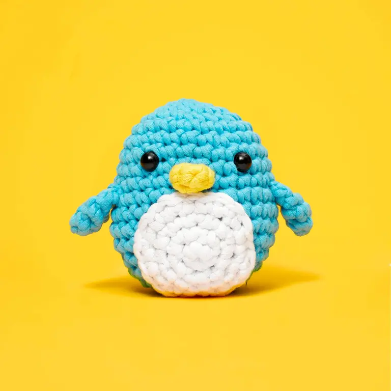 The Woobles Pierre the Penguin Beginner Crochet Kit