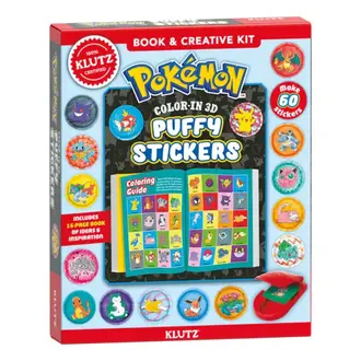 Klutz Pokemon Puffy Stickers Kit