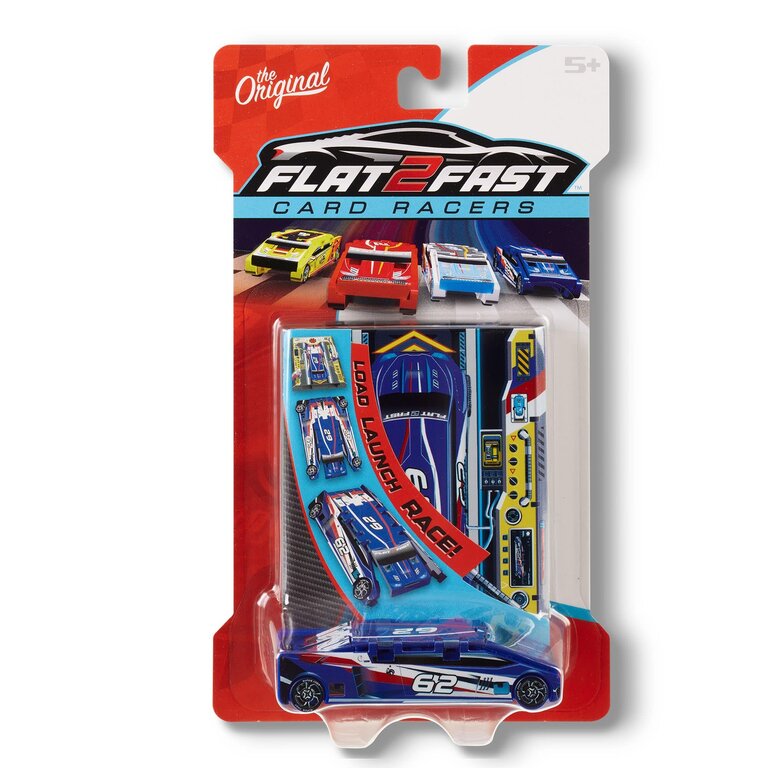Flat2Fast Card Racer Assorted Single