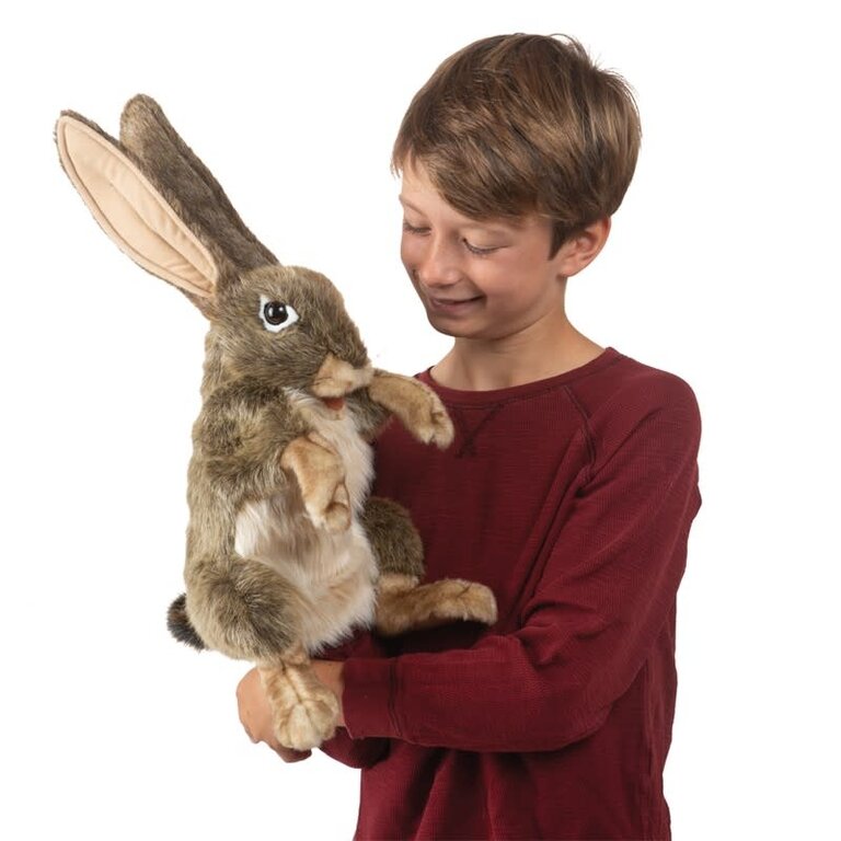 Folkmanis Jack Rabbit Puppet