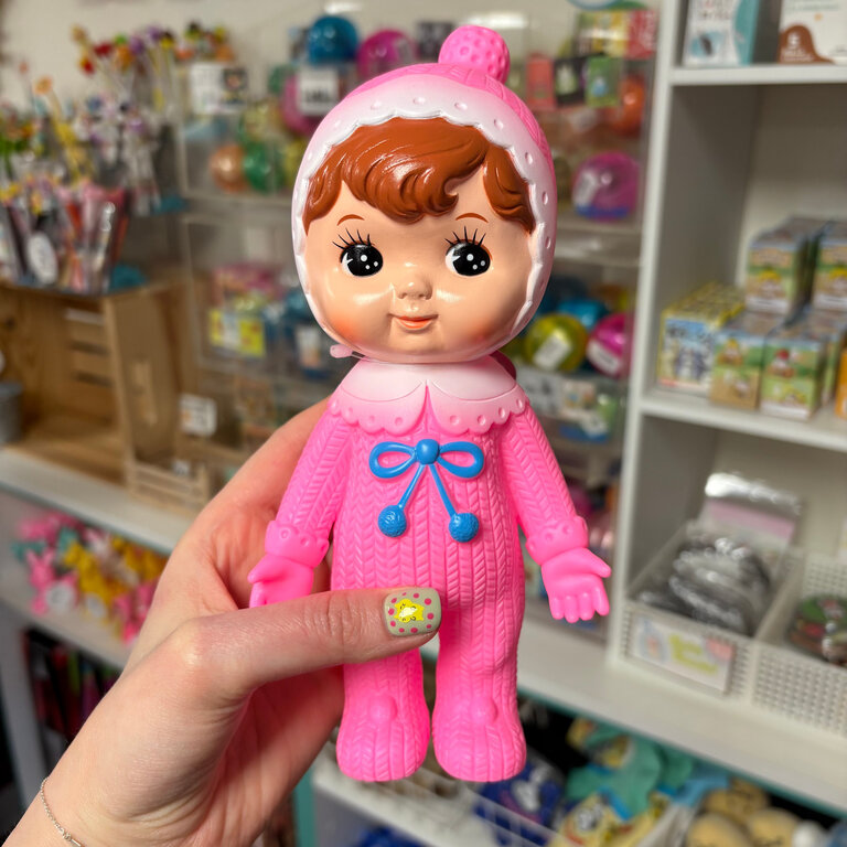 Kodama Sangyo Toy Co. Charmy Chan Hot Pink Bobble Hat