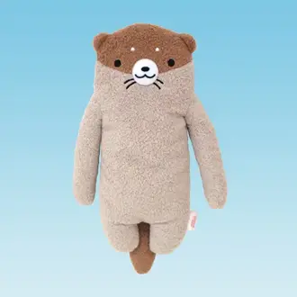 Shinada Co., LTD Fumofumo San Otter Plush