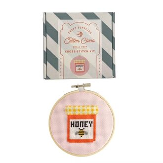 Cotton Clara Honey Cross Stitch Kit