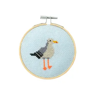 Cotton Clara Seagull Cross Stitch Kit