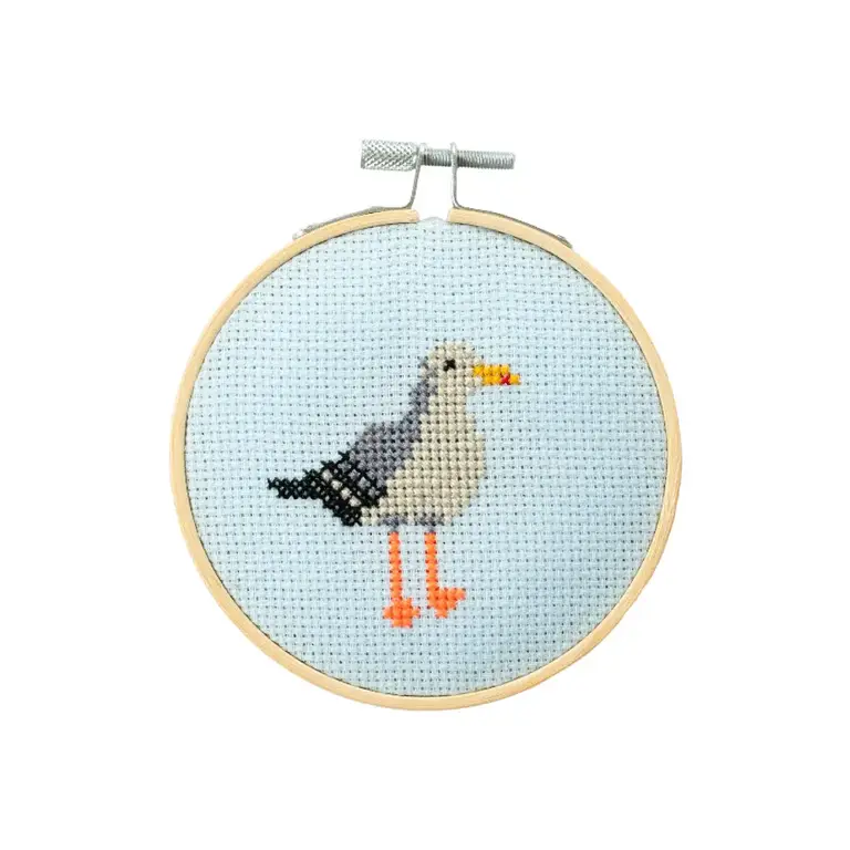 Cotton Clara Seagull Cross Stitch Kit