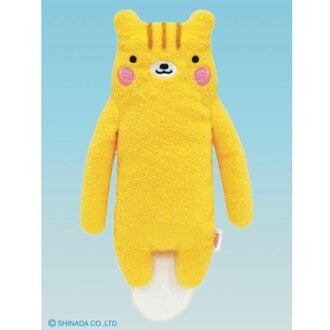 Shinada Co., LTD Fumofumo San Yellow Squirrel Plush