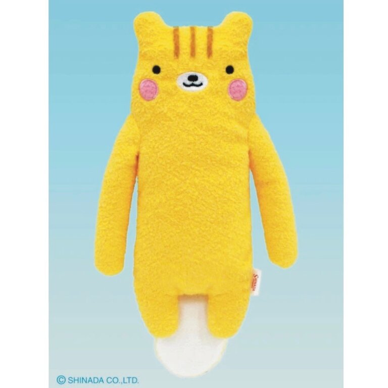 Shinada Co., LTD Fumofumo San Yellow Squirrel Plush