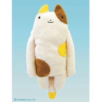 Shinada Co., LTD Fumofumo San Calico Cat Plush