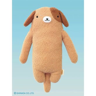 Shinada Co., LTD Fumofumo San Brown Puppy Plush
