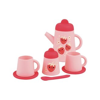 Strawberry Patch Silicone Tea Set