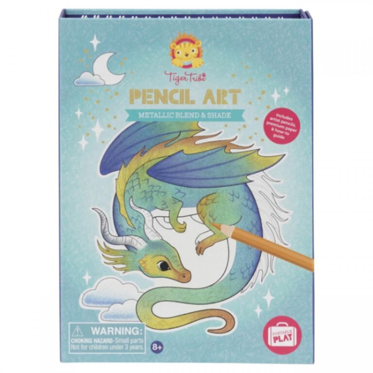 Pencil Art Metallic Blend & Shade Set