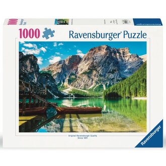 Ravensburger Pragser Wildsee Italy 1000pc Jigsaw Puzzle