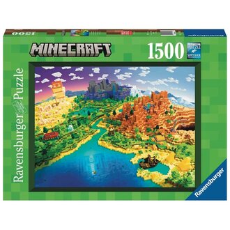 Ravensburger World of Minecraft 1500pc Jigsaw Puzzle