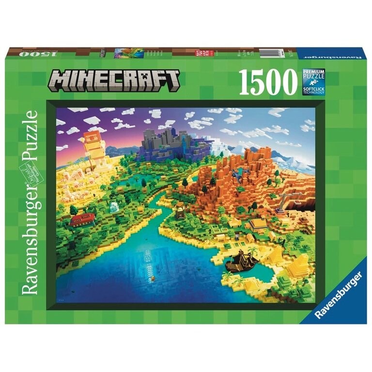 Ravensburger World of Minecraft 1500pc Jigsaw Puzzle