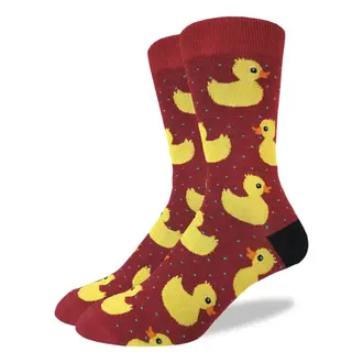 Good Luck Sock Men's Rubber Ducks Socks
