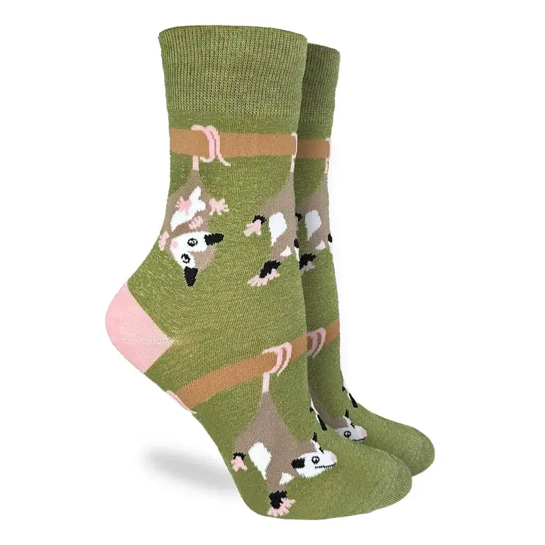 Good Luck Sock Women's Opossums Hanging Out Socks