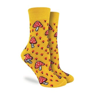 Good Luck Sock Women's Amanita Mushroom Socks