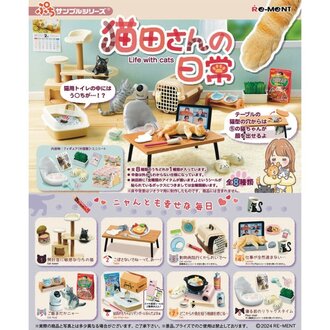 Re-Ment Life With Cats Blind Box