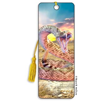 Rattlesnake 3D Bookmark