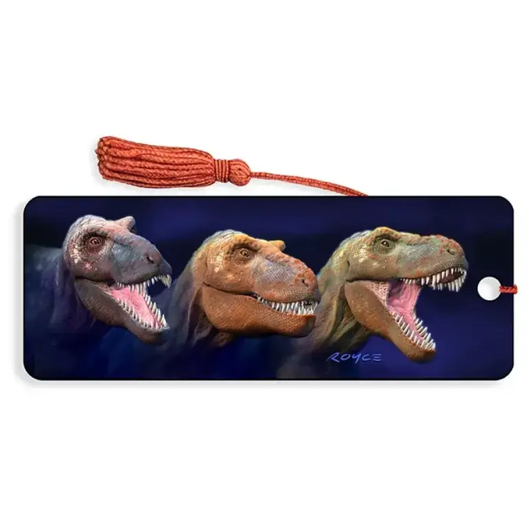 Tri-Rex 3D Bookmark