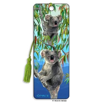 Koalas 3D Bookmark