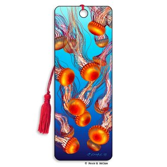 Jellyfish 3D Bookmark