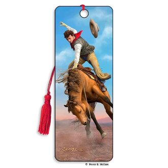 Wild Thing Cowboy 3D Bookmark