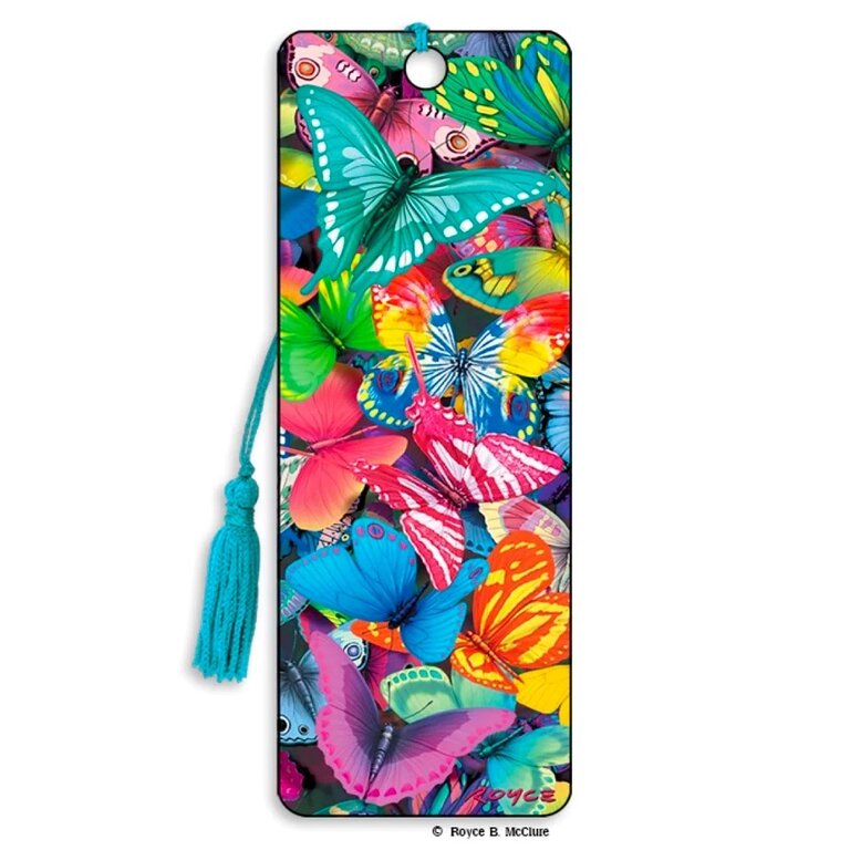 Butterfly Magic 3D Bookmark
