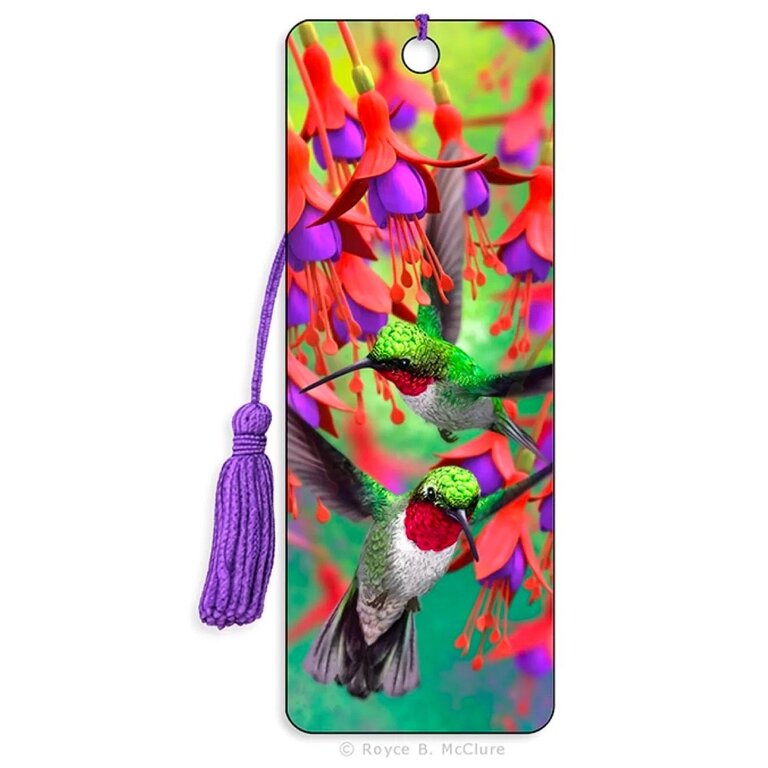 Humming Along 3D Bookmark