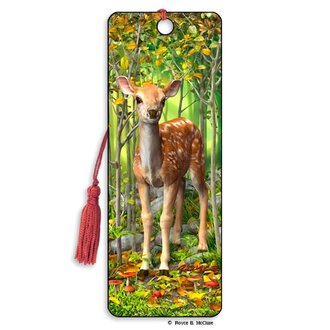 Fawn 3D Bookmark