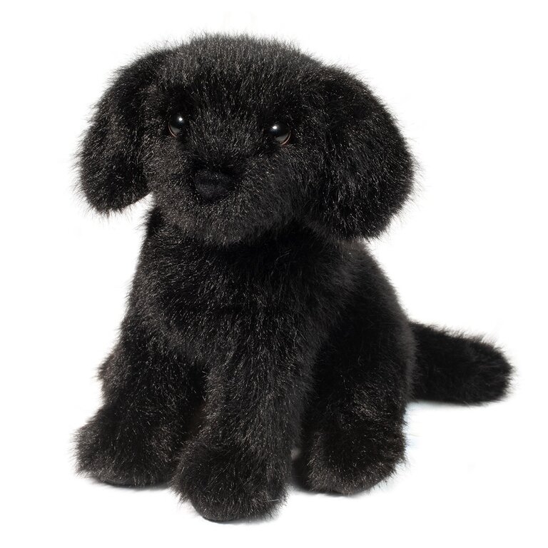 Douglas Mini Black Lab Sitting