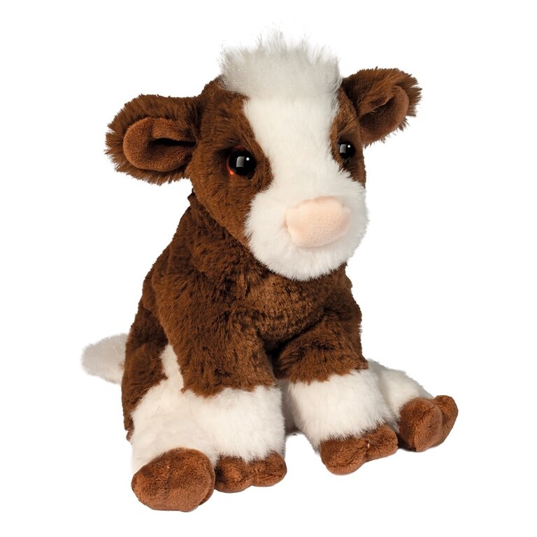 Douglas Bessie Brown Cow Mini Soft