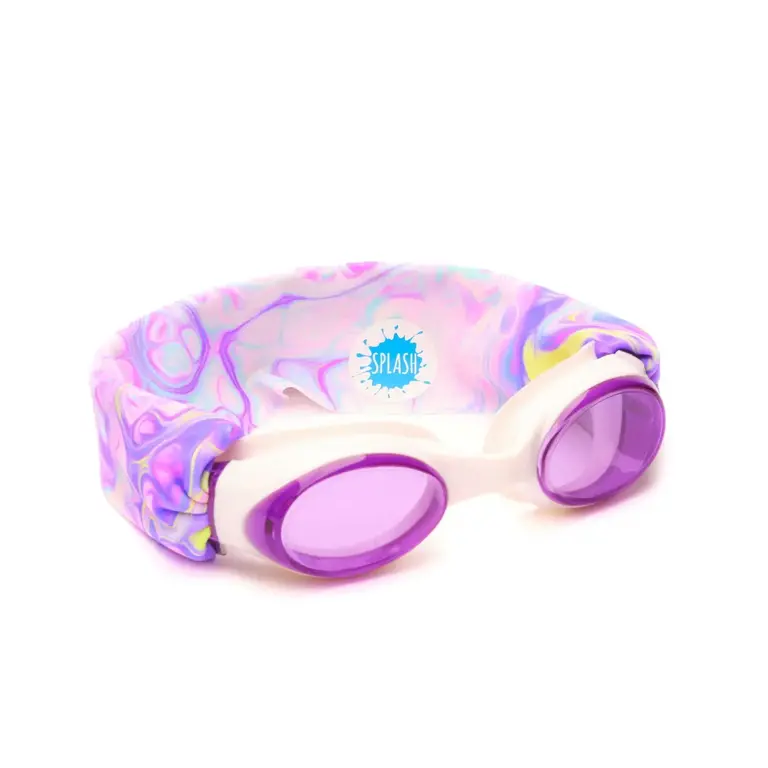 Swim Goggles Pastel Swirl