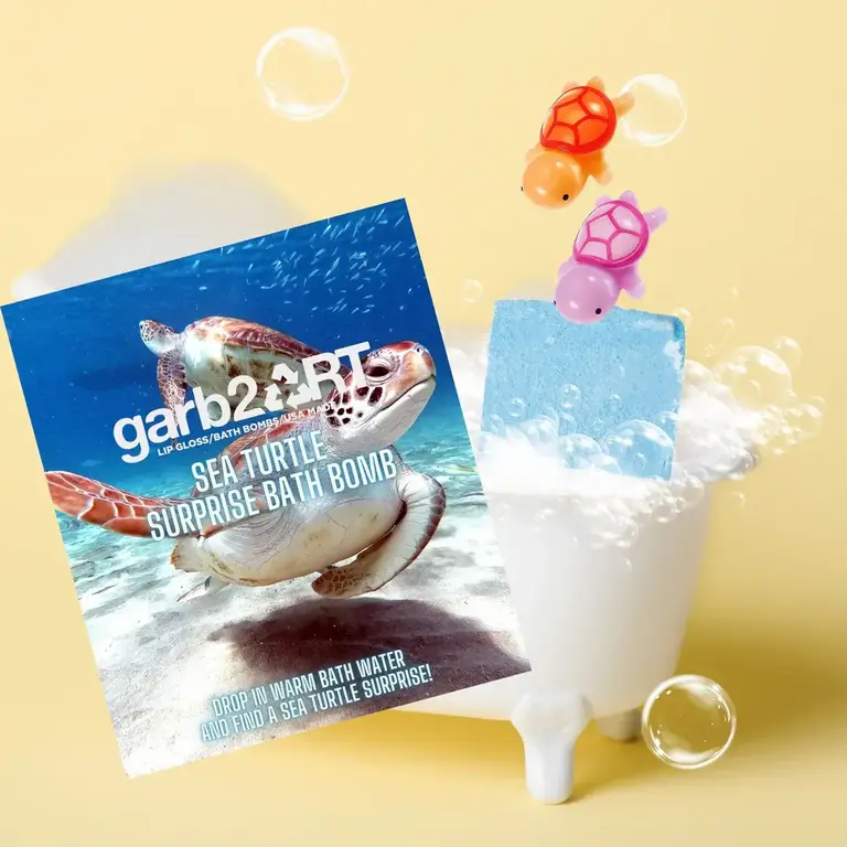 Sea Turtle Surprise Bath Bomb