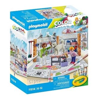 Playmobil Color Dog Salon 71514
