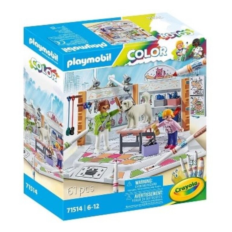 Playmobil Color Dog Salon 71514