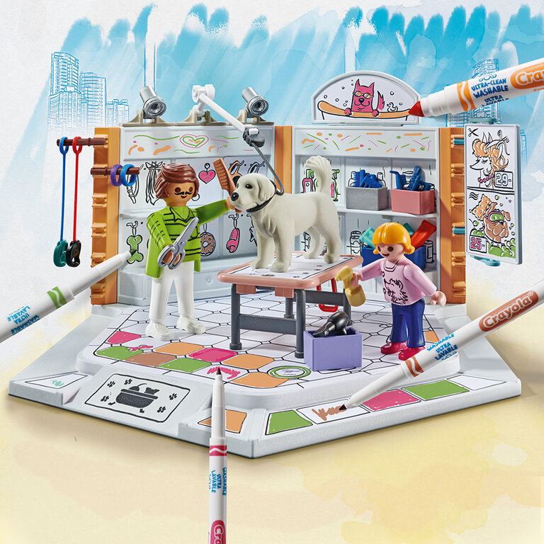 Playmobil Color Dog Salon 71514