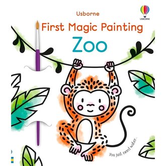 Usborne Books First Magic Painting Book Zoo
