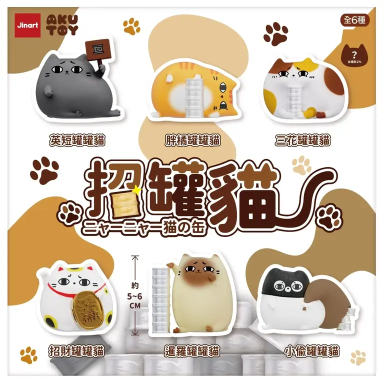 Lucky Can Cat Blind Box