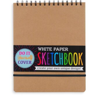 Ooly Large White Paper Ringbound Sketchbook