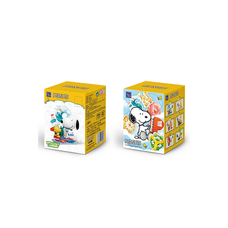 Snoopy Alphabet Building Toy Blind Box